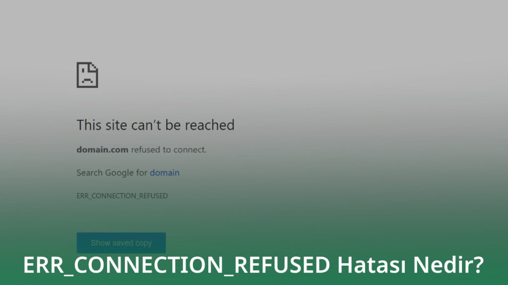ERR_CONNECTION_REFUSED